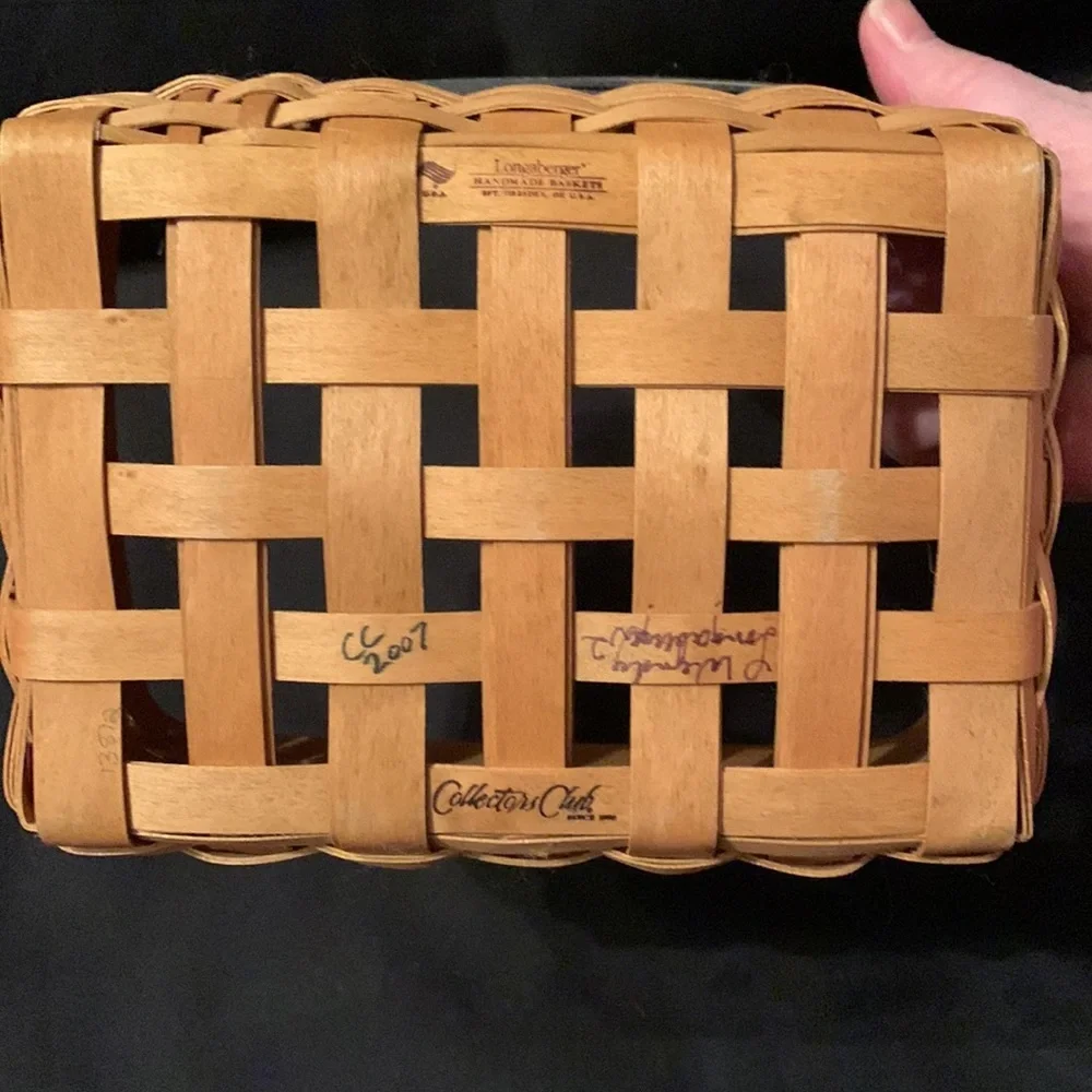LONGABERGER 2007 Collectors Club Membership Basket